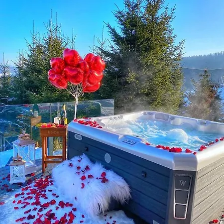 Chalet Be Be - Premium Jacuzi & Private Pool Bukovel